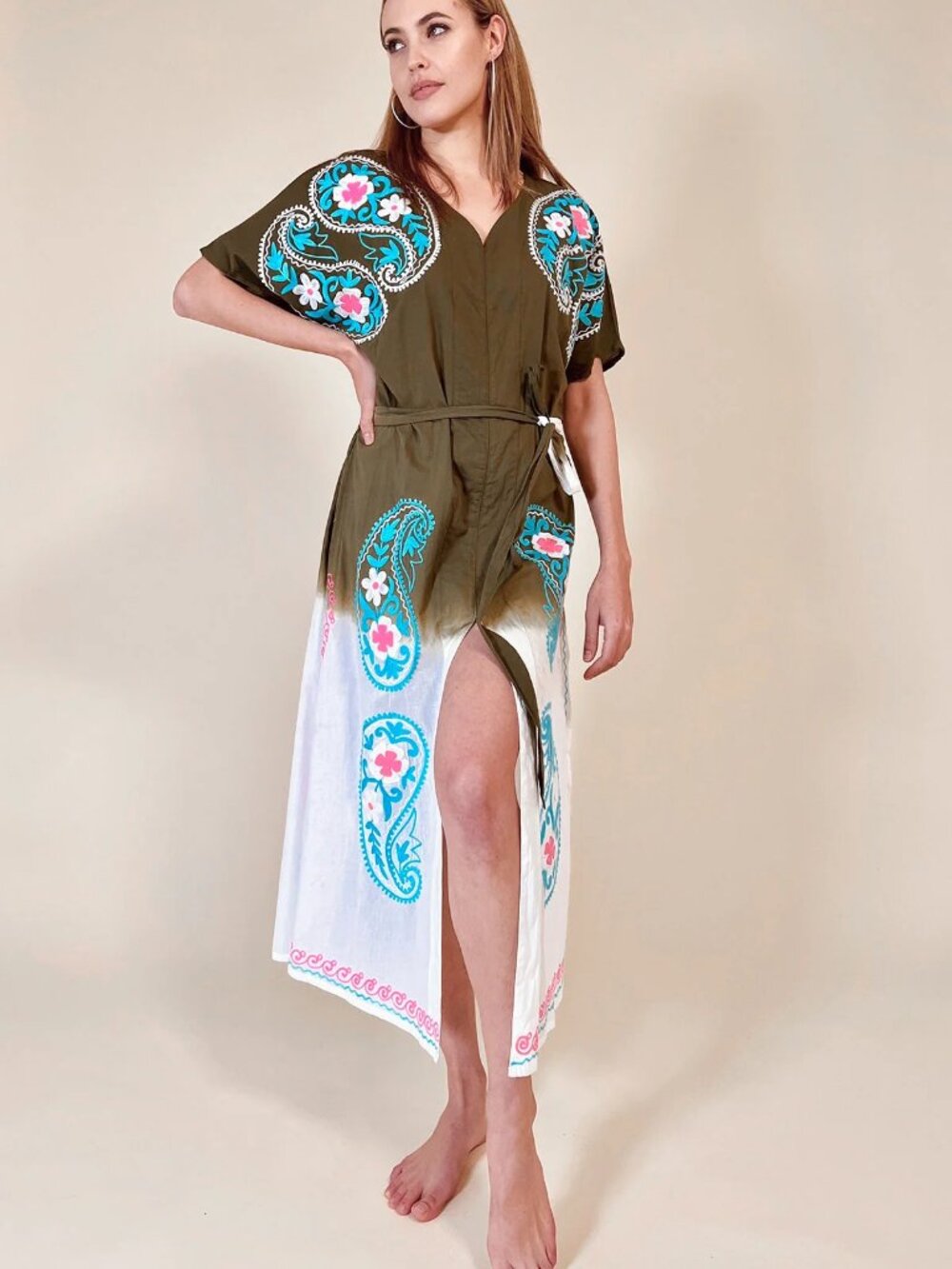 NWT Debbie Katz South Beach Anais Dress Medium M